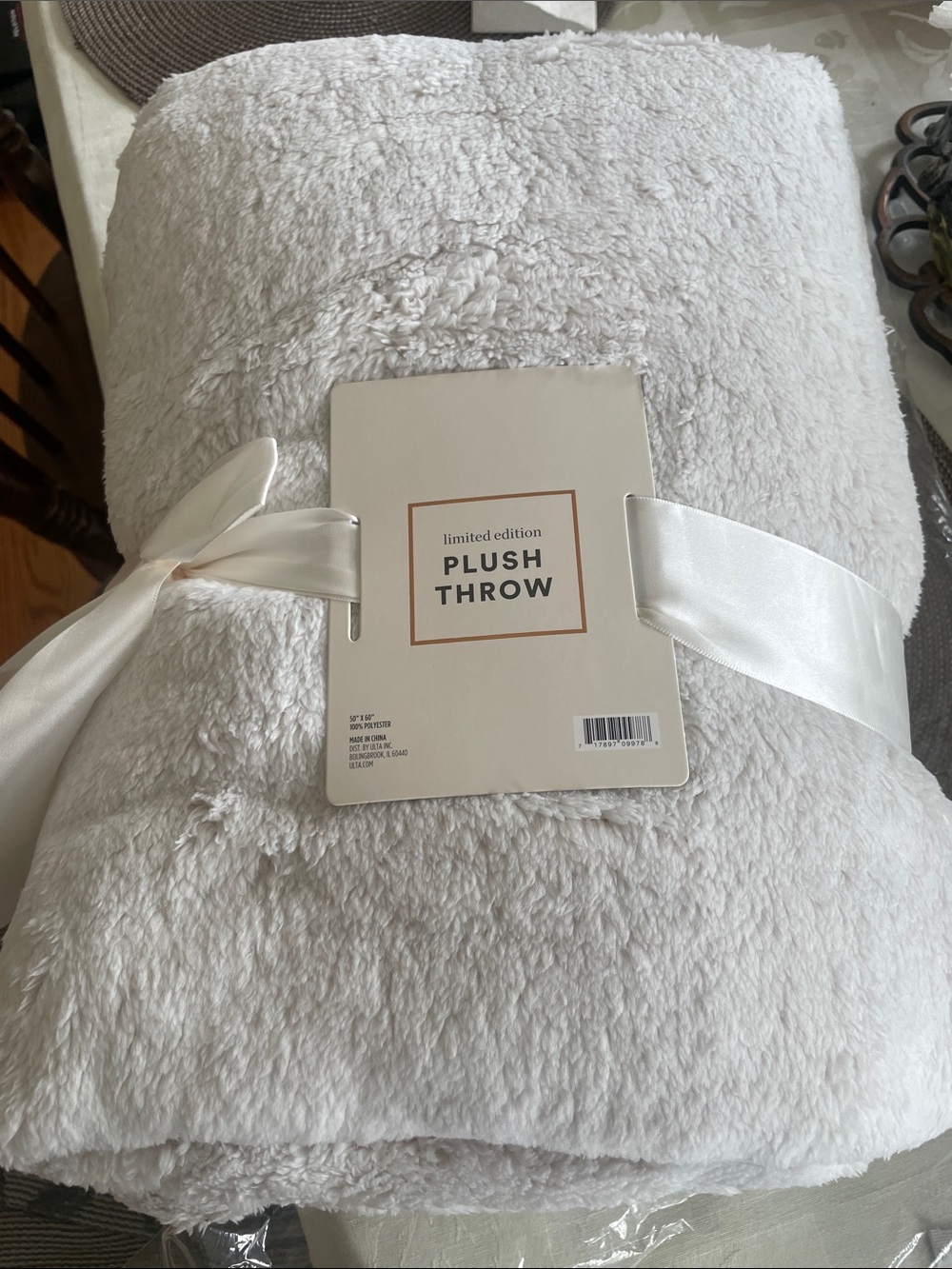 Ulta Limited Edition Plush throw